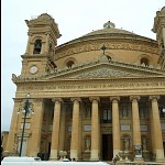 Sanctuaire Sainte-Marie-de-l'Assomption de Mosta."כנסיית "גבירתנו של העלייה לשמיים